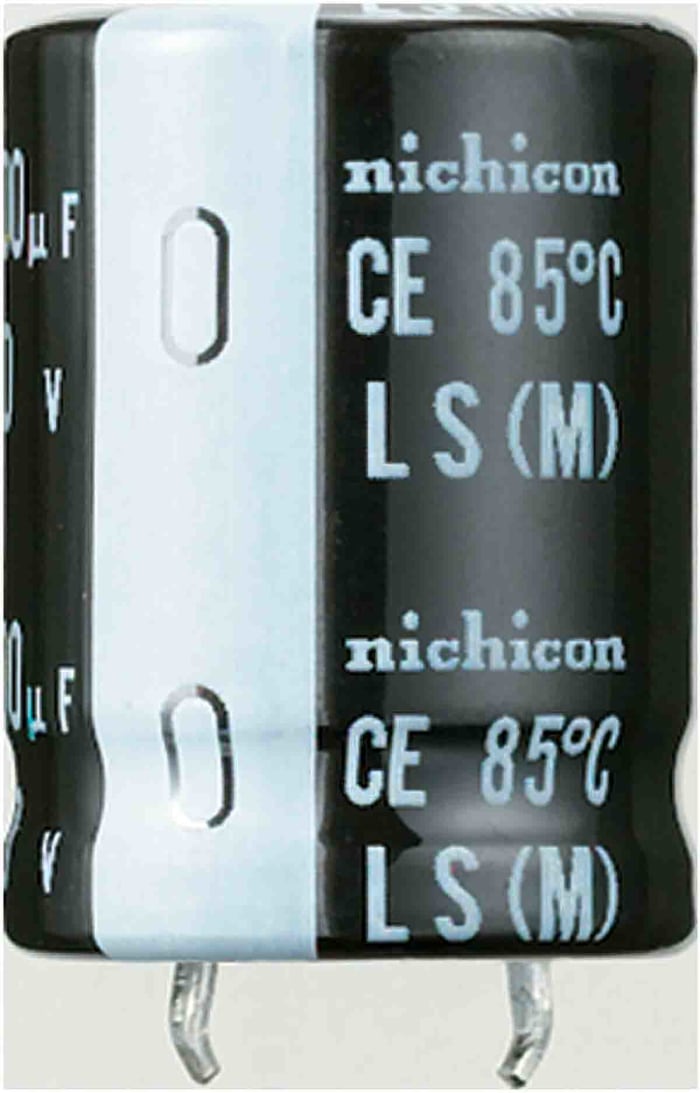 Nichicon 1000μF Electrolytic Capacitor 200V dc, Through Hole - LLS2D102MELB