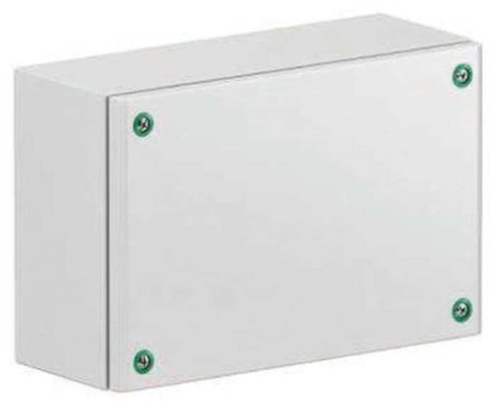 Schneider Electric Spacial SBM Series Sheet Steel Wall Box, IP66, 400 mm x 400 mm x 120mm