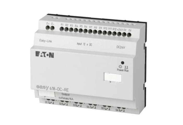 Eaton EASY Expansion Module, 24 V dc Relay, 12 x Input, 6 x Output With Display
