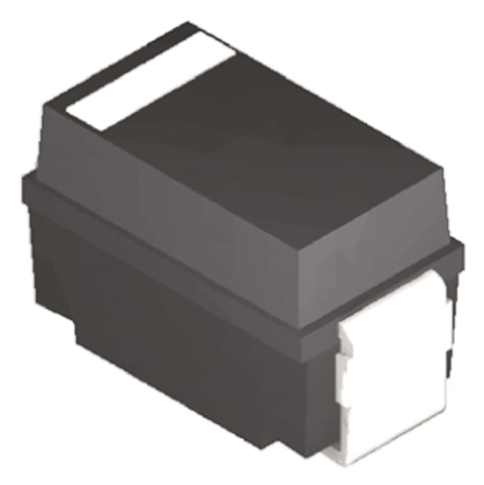 Diodes Inc, 12V Zener Diode 5% 1 W SMT 2-Pin SMA