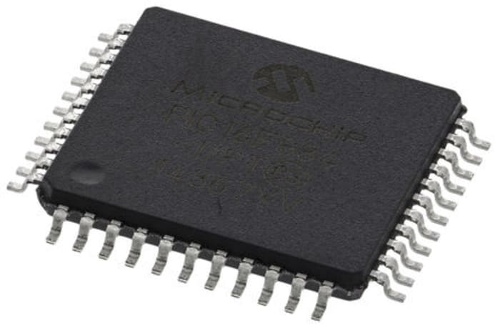 Microchip, 8bit PIC, PIC16F Microcontroller, 20MHz, 4096 words Flash, 44-Pin TQFP