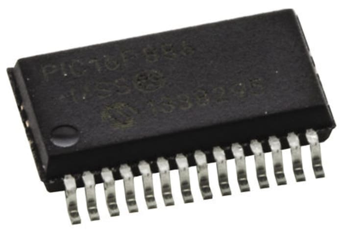 Microchip, 8bit PIC, PIC16F Microcontroller, 20MHz, 8192 words Flash, 28-Pin SSOP