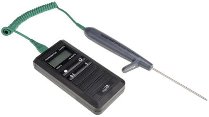 Digitron 3208IS Digital Thermometer, 1 Input Handheld, K Type Input , Intrinsically Safe
