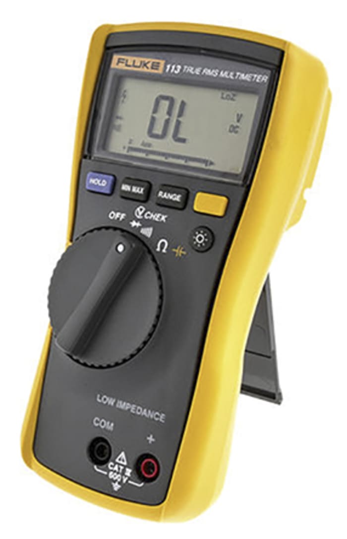 FLUKE 113 Fluke Fluke 113 Handheld Digital Multimeter 501382 RS Components