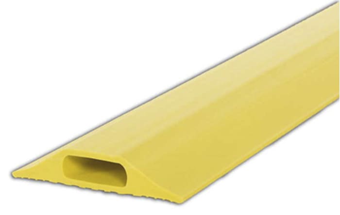 Kryt kabelu 14mm (vnitřní prům.) délka 9m 8 x 14mm x šířka 68 mm barva Žlutá RS PRO Guma