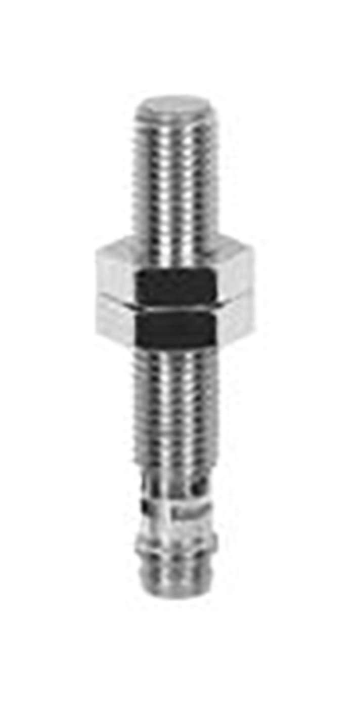 Baumer Inductive Threaded Barrel Proximity Sensor, M8, 3 mm Detection, PNP NO, 6 → 36 V dc