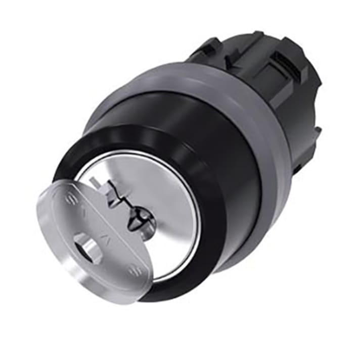 Siemens SIRIUS ACT 2-position Key Switch Head, Latching, 22mm Cutout