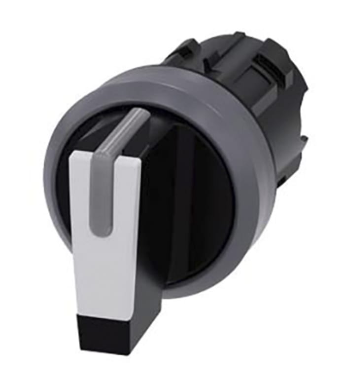 Siemens SIRIUS ACT 3-position Selector Switch, Latching, 22mm Cutout