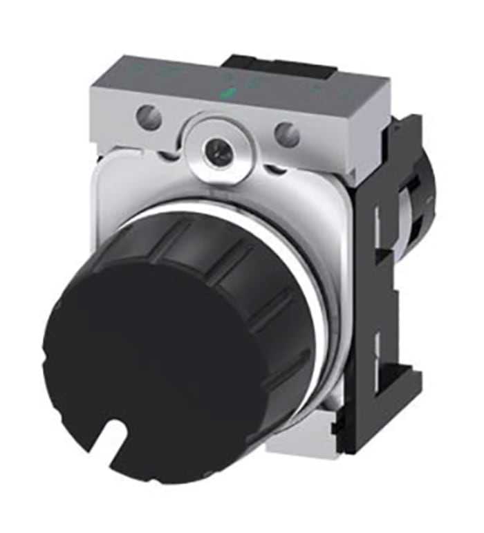Siemens Noir, Ø découpe 22mm, SIRIUS ACT
