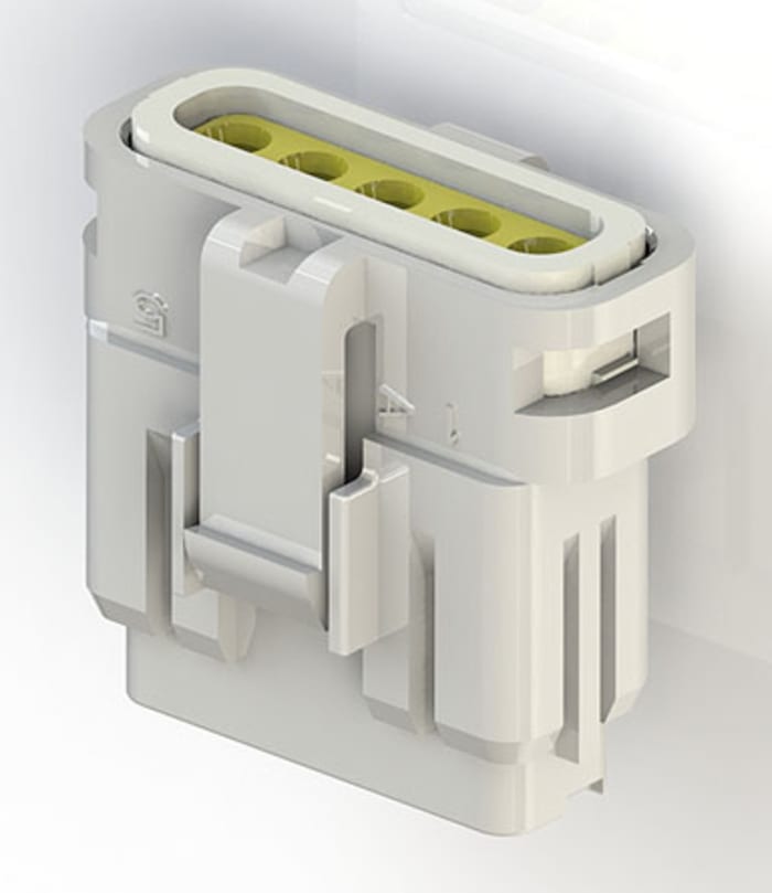 EDAC Wire to Wire Connector Cable Mount Socket, 5P, Crimp Termination, 3A, 250 V
