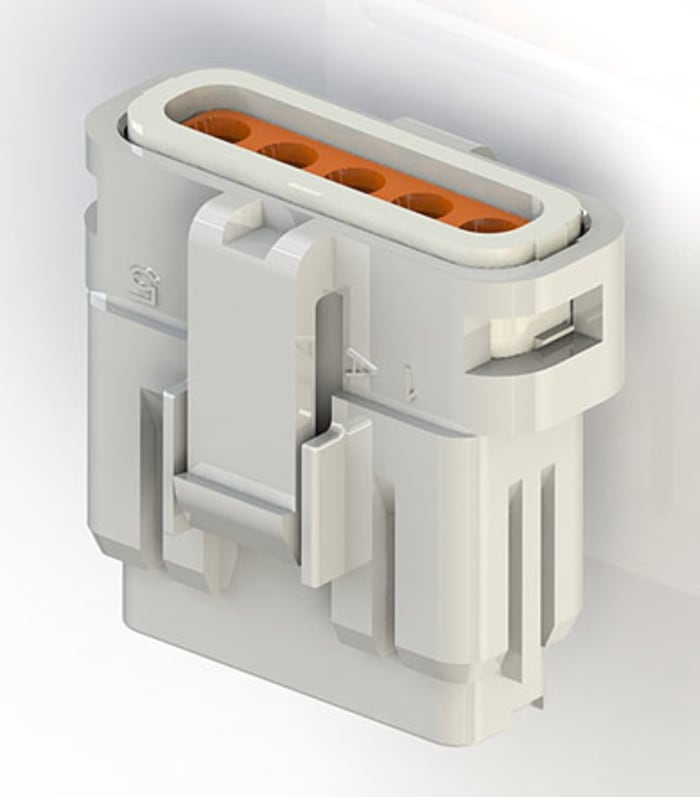 EDAC Wire to Wire Connector Cable Mount Socket, 5P, Crimp Termination, 3A, 250 V