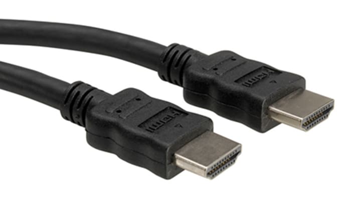 Cable HDMI Negro Roline, con. A: HDMI Ethernet Macho, con. B: HDMI Ethernet Macho, long. 10m