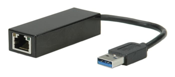 Convertisseur USB RS PRO, 100mm, Noir