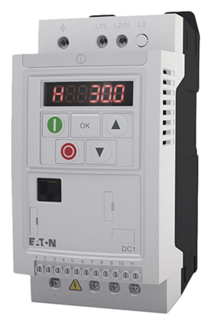 Eaton Inverter Drive, 4 kW, 1 Phase, 230 V, 15 A, DC1 Series