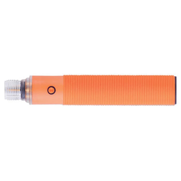 ifm electronic Ultrasonic Threaded Barrel Proximity Sensor, M18, 2.2 m Detection, PNP NO/NC, 10 → 30 V dc