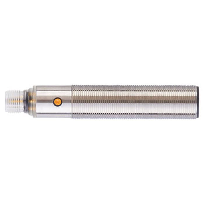 ifm electronic Barrel-Style Proximity Sensor, M18 x 1, Maximum of 2200 mm Detection, PNP NO/NC Output, 10 → 30 V