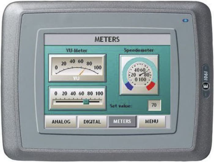 Beijer Electronics E10 Series E1063 Touch Screen HMI - 5.7 in, TFT LCD Display, 320 x 240