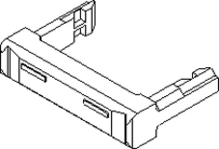 Molex Strain Relief Connector for use with 5320 Series, 90170 Series, 90635 Series