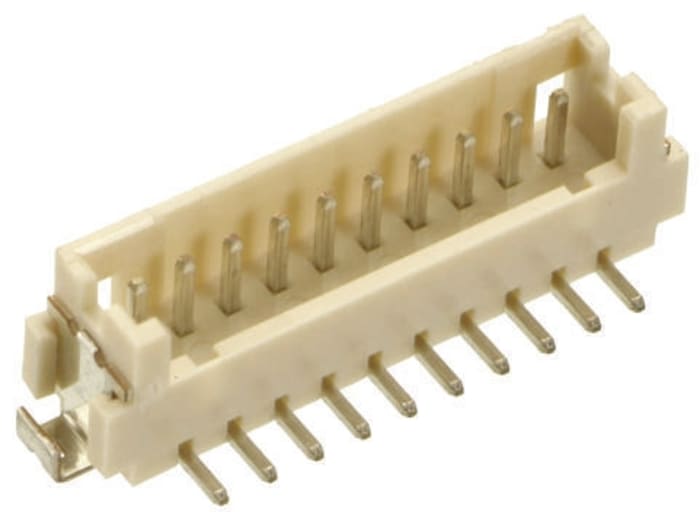 HARWIN M30 Series Straight Surface Mount PCB Header, 6 Contact(s), 1.25mm Pitch, 1 Row(s), Shrouded
