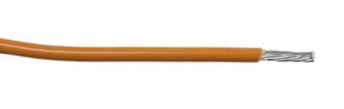 Alpha Wire Hook-up Wire PVC Series Orange 0.23 mm² Hook Up Wire, 24 AWG, 7/0.20 mm, 305m, PVC Insulation, 3050 OR001