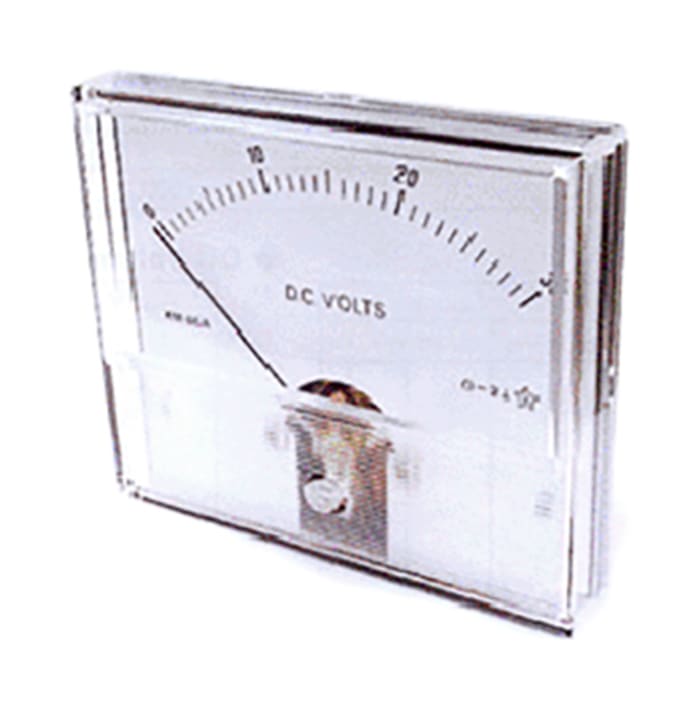 Kyoritsu DC Analogue Panel Voltmeter, 30V ±2 % Accuracy