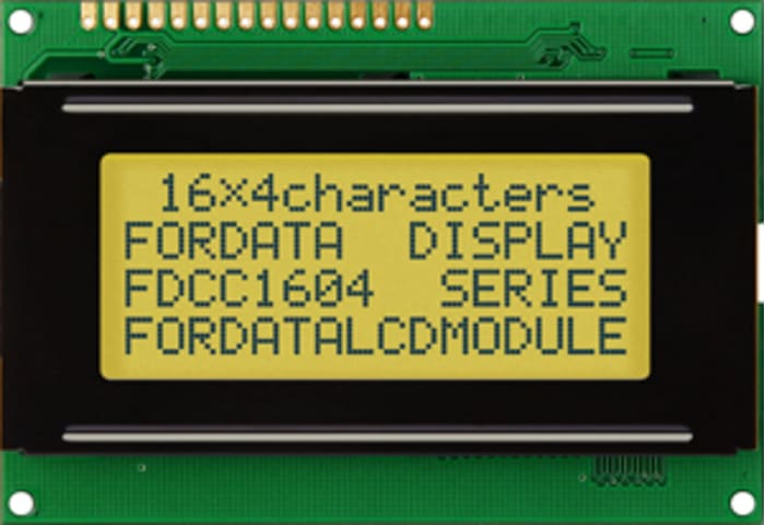 FC1604A01-FSYYBW-51SE Fordata | Fordata FC LCD LED LCD Graphic Display ...