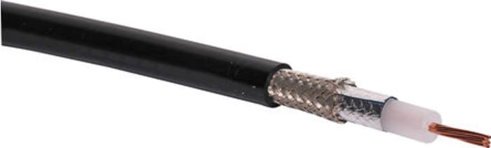 Alpha Wire Alpha Essentials Coaxial Cable Series, 304m, RG59B/U Coaxial, Unterminated75 Ω