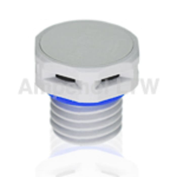 Amphenol Industrial Vent Series M12 Pressure Relief Vent, 16mm H