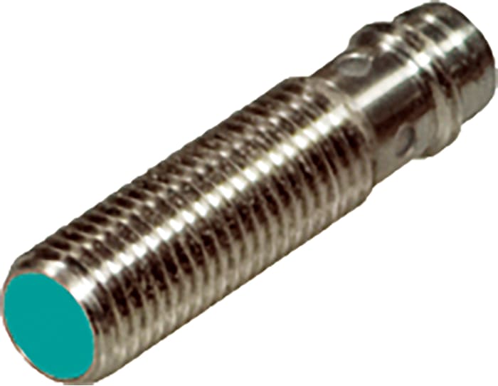 Pepperl + Fuchs Inductive Threaded Barrel Proximity Sensor, M8, 2 mm Detection, PNP NO, 10 → 30 V dc