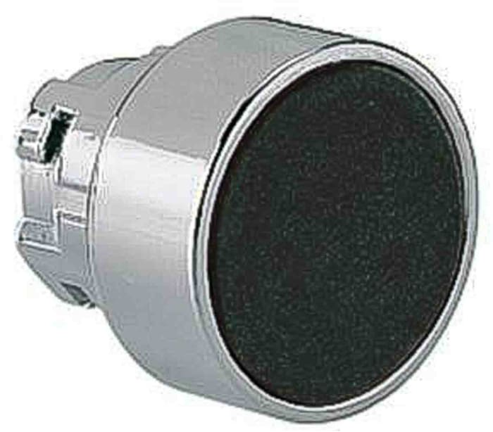 Cabezal de pulsador Lovato serie 8LM2T, Ø 22mm, de color Negro, Retorno por Resorte, IP65