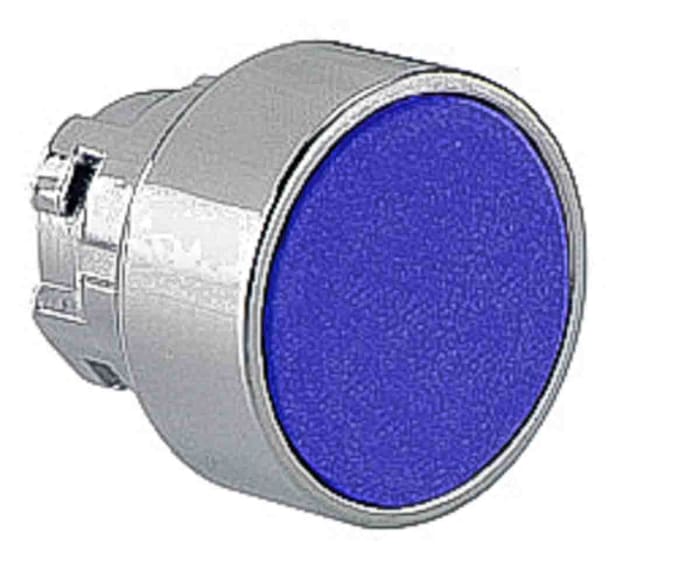 Lovato 8LM2T Series Blue Spring Return Push Button Head, 22mm Cutout, IP65