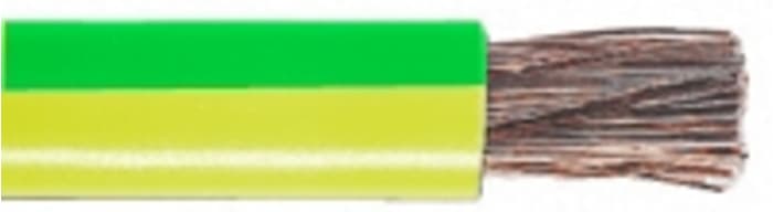 Câble triple homologation Nexans, 0,75 mm², Vert/Jaune, 100m, 500 V