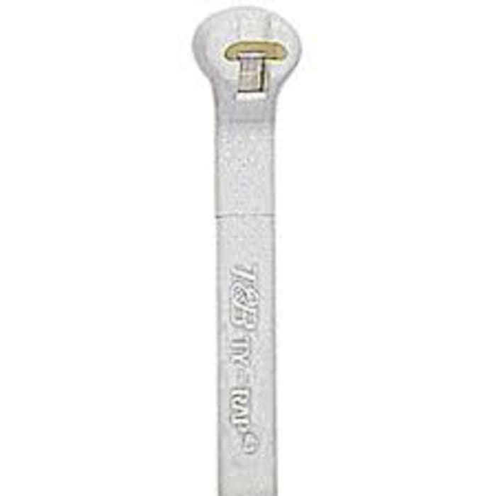 Serre-câbles Thomas &amp; Betts Ty-Rap, 101.6mm x 2.3 mm, Blanc, en Nylon 66, x 100