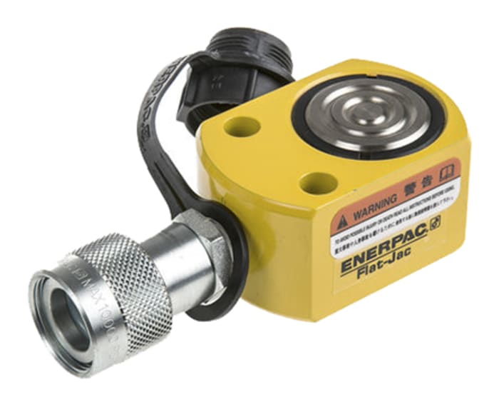 Enerpac Single, Portable Low Height Hydraulic Cylinder, RSM500, 45t, 16mm stroke