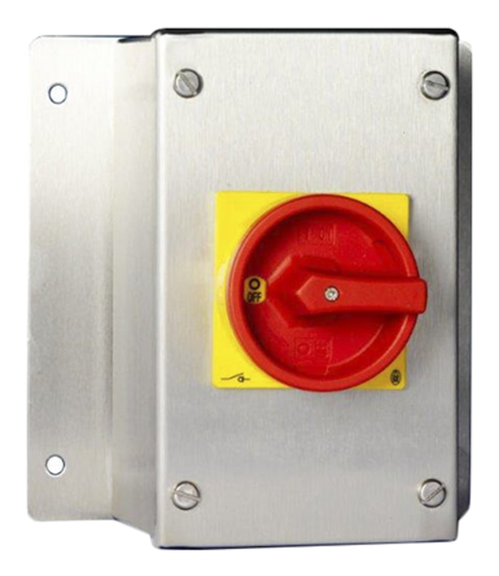 Eaton 3P Pole Isolator Switch - 32A Maximum Current, 15kW Power Rating, IP65