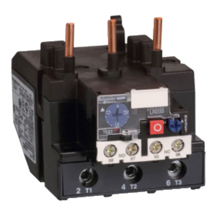 Schneider Electric LRD3 Thermal Overload Relay NO/NC, 55 → 70 A F.L.C, 70 A Contact Rating, 3P, TeSys