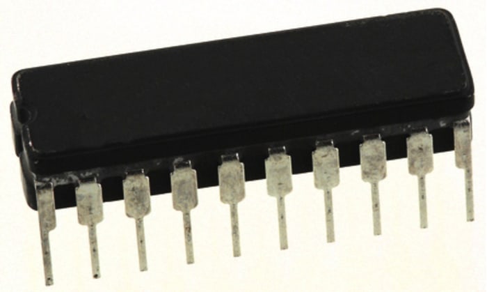 Texas Instruments SN54HC244J Octal-Channel Buffer & Line Driver, 3-State, 20-Pin CDIP
