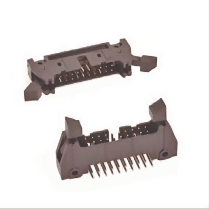 3M 3000 Series Right Angle Through Hole PCB Header, 64 Contact(s), 2.54mm Pitch, 2 Row(s)