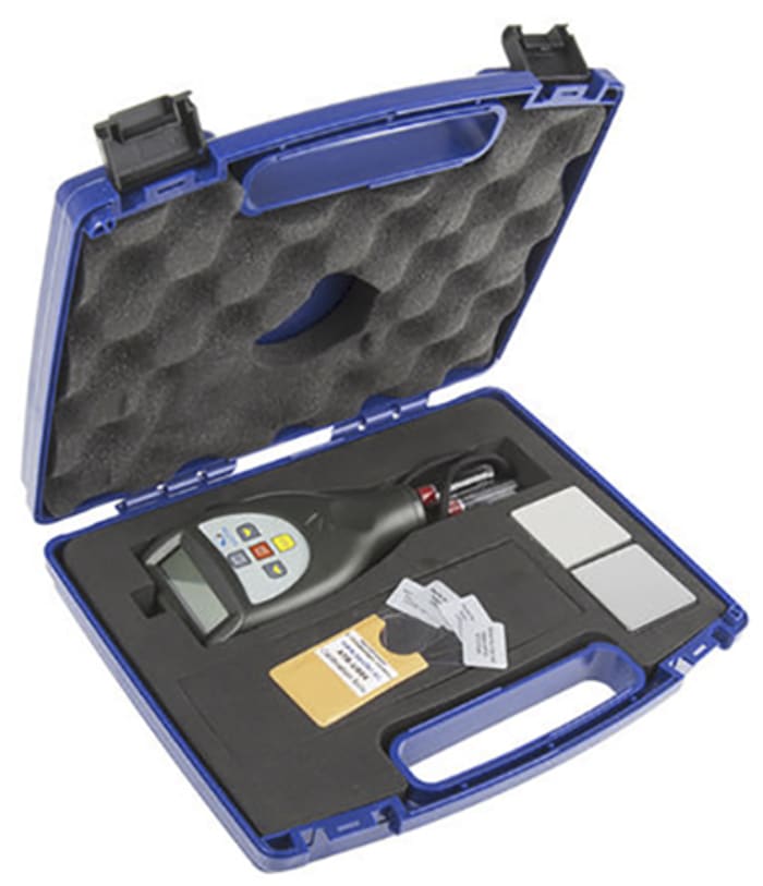 Sauter TC 1250-0.1 FN Thickness Meter, 100μm - 1250μm, ±2.5 μm Accuracy, 0.1 μm Resolution, Digital Display