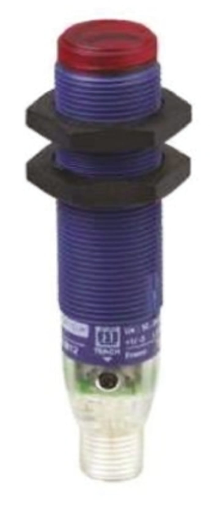 Telemecanique Sensors Retroreflective Photoelectric Sensor, Barrel Sensor, 1.4 m Detection Range