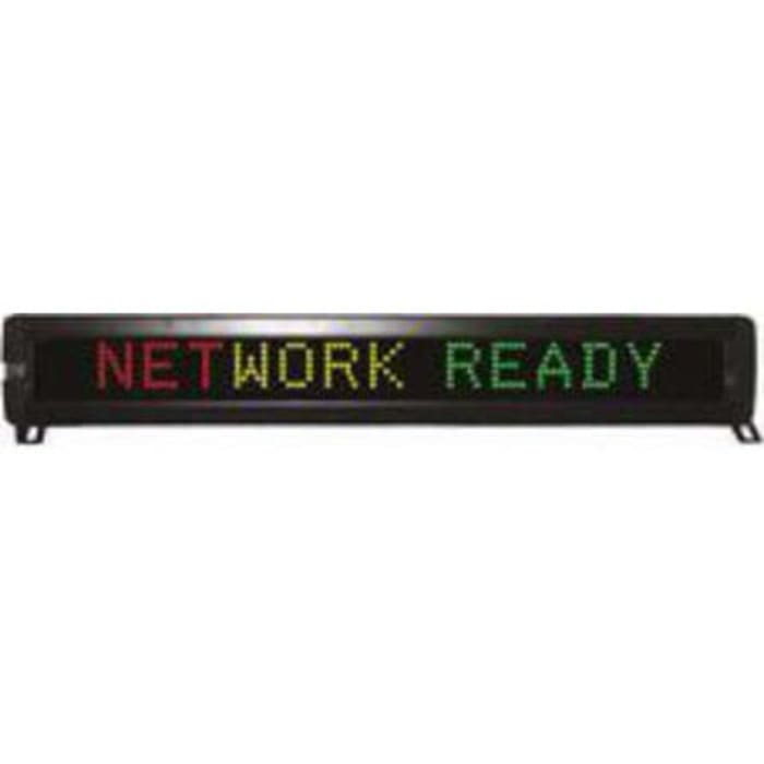 EC1017 Messagemaker Displays 20 Digit Dot Matrix LED Display, 7 x 120 Dot Matrix Green/Red/Yellow 50mm
