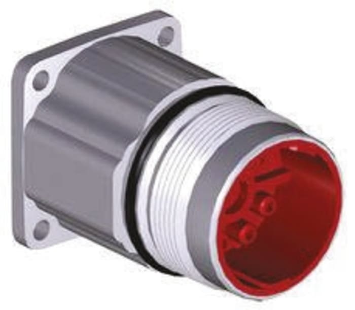 Amphenol Industrial Connector, 6 Contacts, Panel Mount, Socket, Female