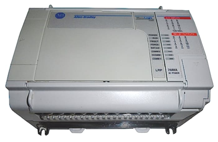 Allen Bradley 1764 Series PLC I/O Module - 16 Inputs, 12 Outputs, 24 V dc