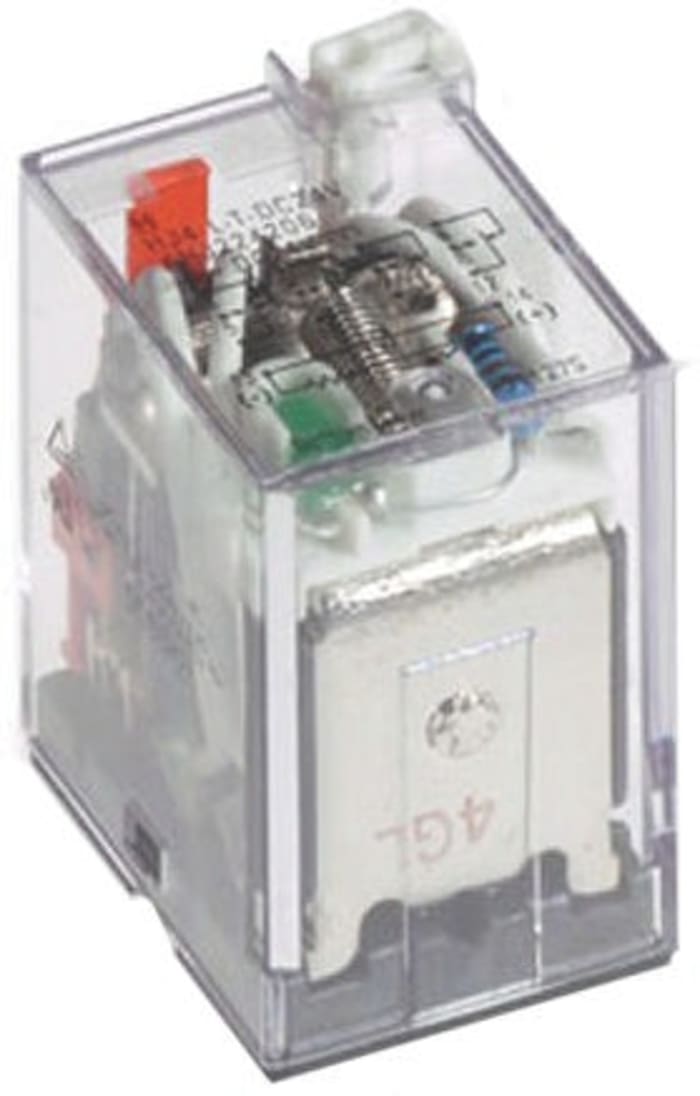 Relé sin enclavamiento Panasonic, DPDT, bobina 12V dc, 7A, Montaje en PCB