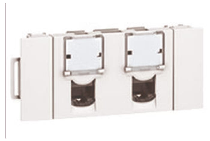 Connecteur RJ45 cat 5e Legrand série Mosaic Femelle, FTP Droit