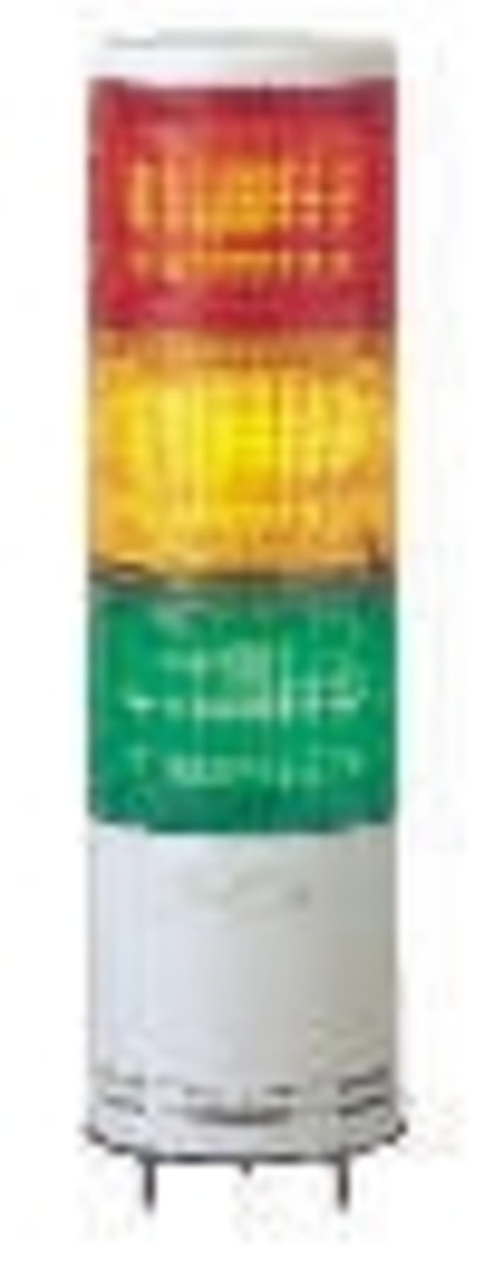 Schneider Electric Harmony XVC1 Series Red/Green/Amber Signal Tower, 3 Lights, 24 V dc, Surface Mount