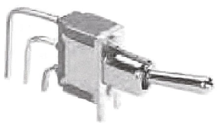 TE Connectivity Toggle Switch, PCB Mount, On-Off-On, SPDT, Through Hole Terminal