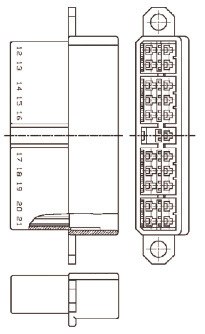 172515-1 TE Connectivity | TE Connectivity, Multi-Interlock Mark