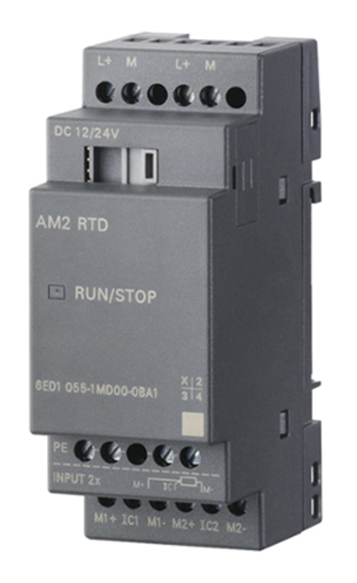 Siemens LOGO! 6 Expansion Module, 2 x Input Without Display
