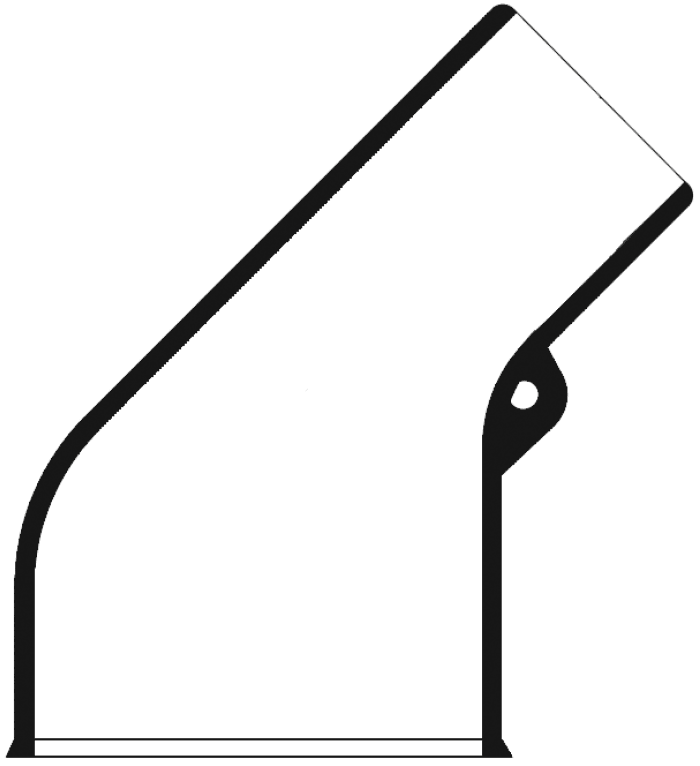 TE Connectivity Right Angle Cable Boot, 30mm